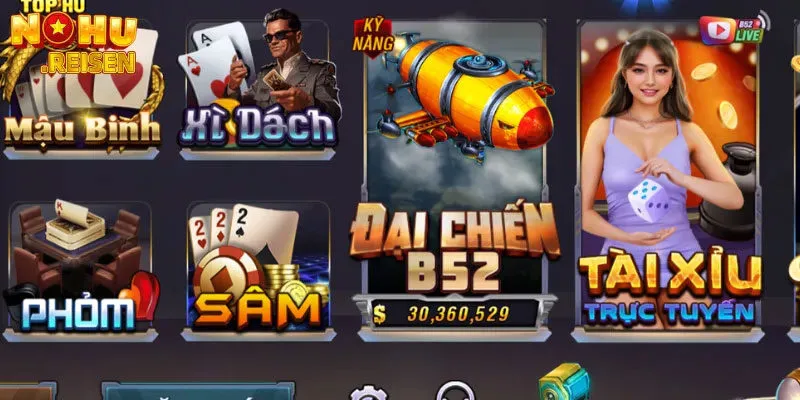 Kho game bài khổng lồ