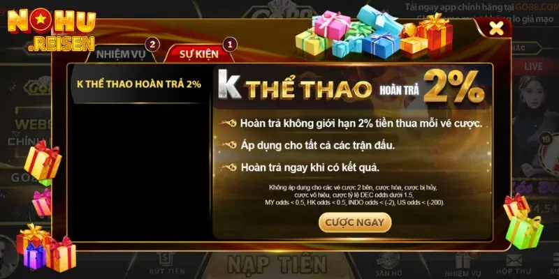 Tổng hợp Giftcode Go88 ngập tràn cùng hàng ngàn lợi tức